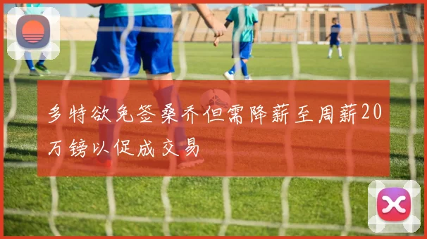 多特欲免签桑乔但需降薪至周薪20万镑以促成交易